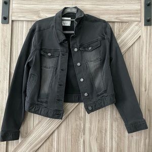 Dark Gray/Black Jean jacket